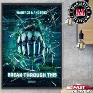 Warface x Anderex Break Through This Release On September 6th 2024 Home Decor Poster Canvas