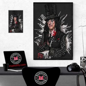 Alice Cooper Satudays Are For The Sick Things Design By Evit Fan Gift Home Decor Poster Canvas