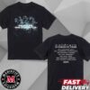 Coldrain Amecomi Kyushu 47 Tour Merch Fan Gift Essentials Tee Shirt