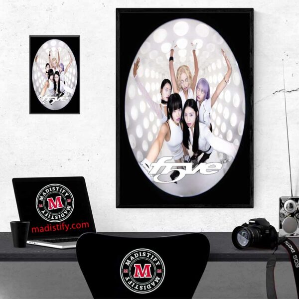 F5ve New Single UFO Out On October 17th 2024 Home Decor Poster Canvas Fan Gift