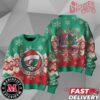 Grateful Dead To All A Grateful Night In Christmas Ugly Sweater Green Version 2024 Fan Gifts