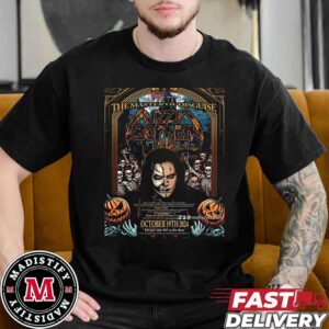 Lizzy Borden The Master Of Disguise Poster Show On October 19th 2024 Live In Las Vegas Essentials Tee Shirt