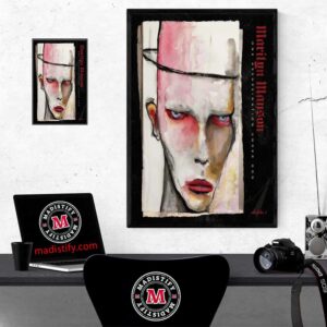 Marilyn Manson One Assassination Under God Chapter 1 Home Decor Poster Canvas