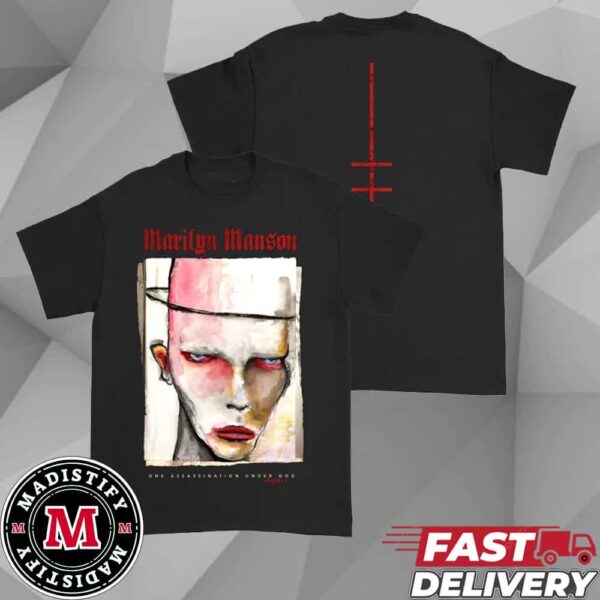 Marilyn Manson One Assassination Under God Chapter 1 T-Shirt Unisex Two Sides Fan Gift