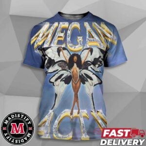 Megan Thee Stallion Magan Act II New Album Official Out On October 24th 2024 Essentials All Over Print Tee Shirt