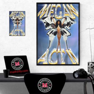 Megan Thee Stallion Magan Act II New Album Official Out On October 24th 2024 Home Decor Poster Canvas