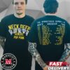 Neck Deep Halloween 2024 North America Tour In Toronto Canada At Queen Elizabeth Theatre With The Home Team And Like Roses Unisex Two Sides T-Shirt