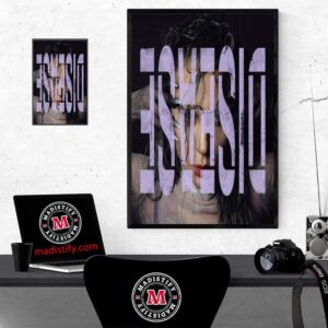 New Single Disease Lady Gaga Release On October 24th 2024 Fan Gift Home Decor Poster Canvas