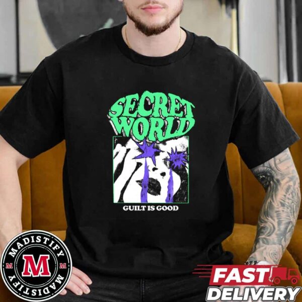 Secret World Guilt Is Good Merch Tee For Album Full Tracklist Out November 15th 2024 Unisex Essentials Shirt