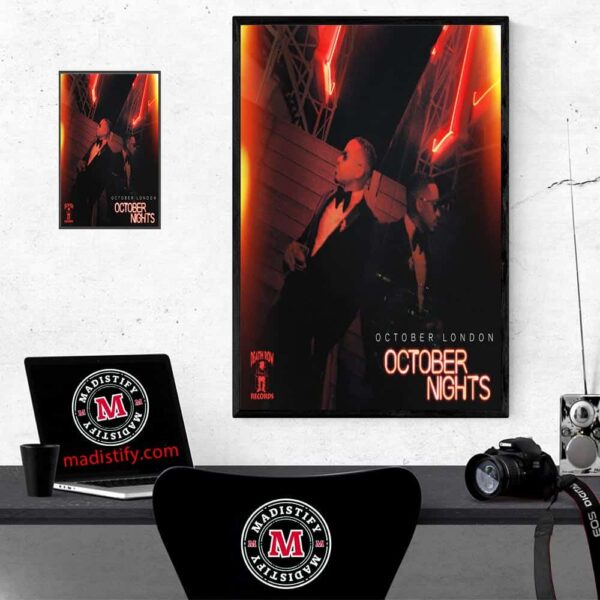 Snoop Dogg And October London October Nights 2024 Death Row Records Home Decor Poster Canvas