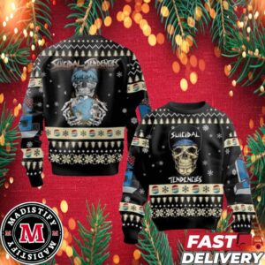 Suicidal Tendencies Band Skull Ugly Sweater