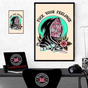 This Wild Life Band FYF Fuck Your Feeling Merch Poster Home Decor