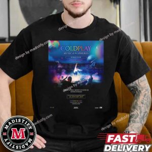 Coldplay Music Of The Spheres World Tour On Jan 26th 2025 At Narendra Modi Stadium In Ahmedabad Essentials Unisex T-Shirt