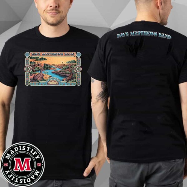 Dave Matthews Band Mohegan Sun On Nov 20th 2024 At Uncasville Connecticut In US Two Sides Essentials Unisex T-Shirt