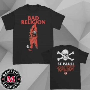 FC St Pauli X Bad Religion Victory Through Domination Two Sides Essential Unisex T-Shirt