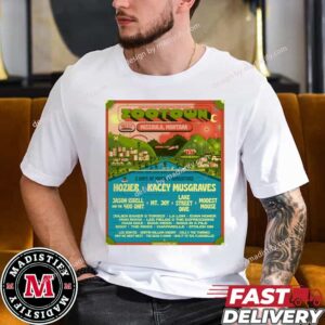 Hozier And Kacey Musgraves Zootown Festival On Jul 4 5 2025 At Missoula In Montana Essentials Unisex T-Shirt