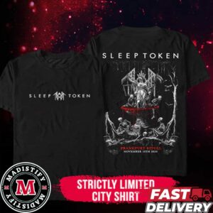 Impericon Sleep Token Frankurt Ritual Exclusive Tee Miomartha In Germany On November 10 2024 Pop Up Store Two Sides Merch Limited T-Shirt