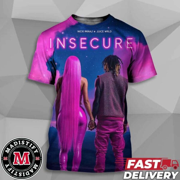 Insecure EXTENDO Nicki Minaj x Juice Wrld AGATS2  Official Release On Nov 20th 2024 All Over Print Essentials Tee Shirt