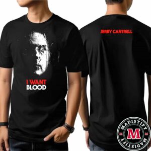 Jerry Cantrell I Want Blood Album T-Shirt Gift Fans Classic Two Sides T-Shirt Hoodie