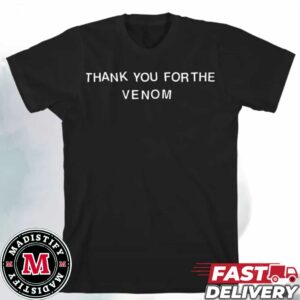 MCR Thank You For The Venom T-shirt My Chemical Romance Merch T-Shirt