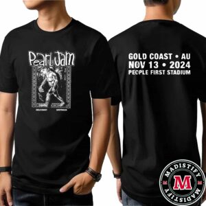 Pearl Jam Dark Matter Tour 2024 Yowie Tee Merch Show On Nov 13th At Australia Unisex Two Sides Shirt