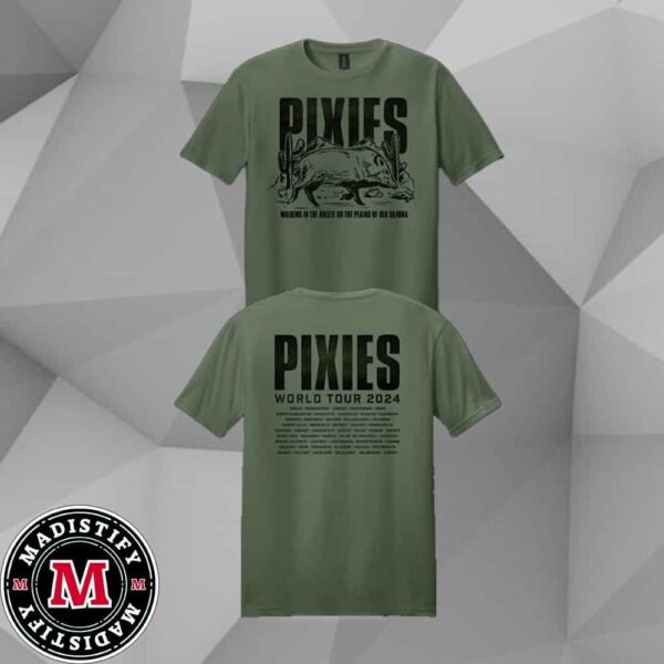 Pixies Merch In Melbourne Spencer Outlet Centre With Pearl Jam On Nov 15th 2024 Havalina Tee Essentials T-Shirt