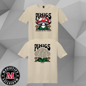 Pixies Merch In Melbourne Spencer Outlet Centre With Pearl Jam On Nov 15th 2024 Mind Shroom Tee Essentials T-Shirt