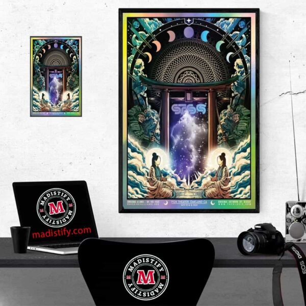 STS9 And Conscious Alliance Art That Feeds Food Drive On Nov 15 16 2024 At Fox Theater In Oakland By Xlusiv Home Decor Poster Canvas