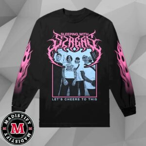 Sleeping With Sirens Let’s Cheers To This Metal Long Sleeve Merch Unisex All Over Print Shirt