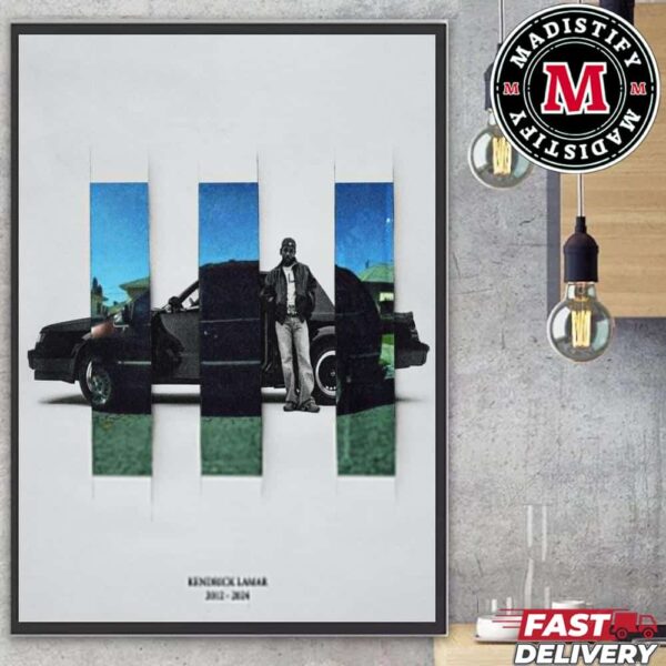 Kendrick Lamar GNX and GKMC Full Album GNX Released November 22rd 2024 Home Decor Poster Canvas