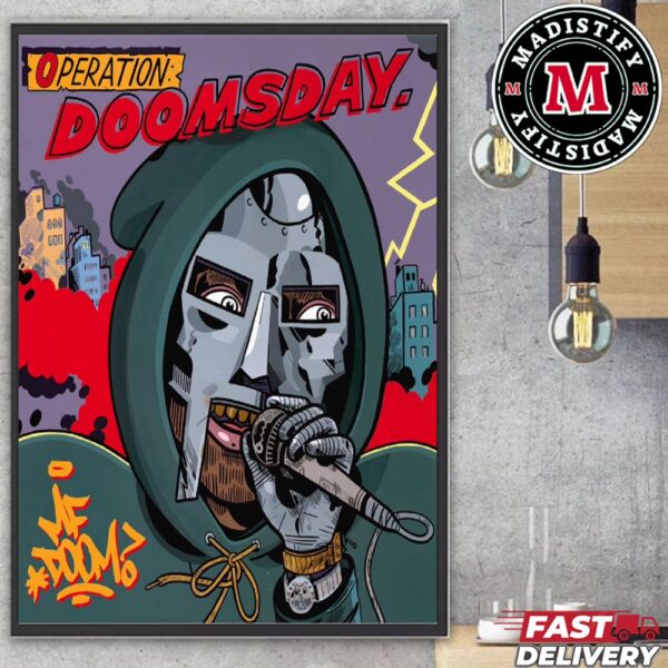 MF Doom Operation Doomsday Home Decor Poster Canvas