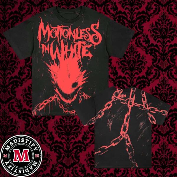 Motionless in White Red I Will Be Unstoppable T-Shirt MIW Merch Unisex Essentials Shirt