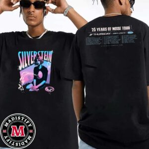 Silverstein Band 25 Years Of Noise Tour Date 2025 On Jan And Feb Essentials Unisex Two Sides T-Shirt