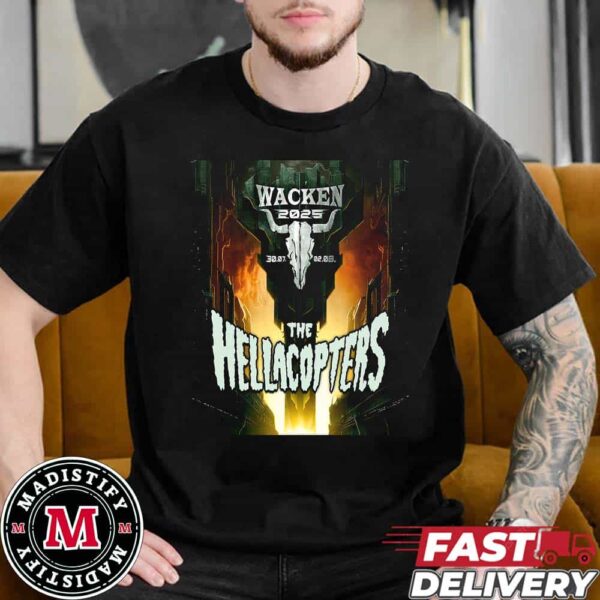 The Hellacopters Wacken Start On Jul 30th 2025 At Germany Unisex Essentials T-Shirt