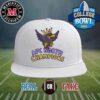 Los Angeles Rams The Champions Of NFC West Champions NFL Playoffs 2024-2025 Merch By CornDoggyLoL Style Classic Hat-Cap Snapback