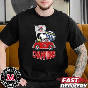 Ohio State Buckeyes Goodyear Cotton Bowl Classic Champions College Football NCAA Season 2024-2025 College Football Playoff National Championship Unisex Essentials T-Shirt