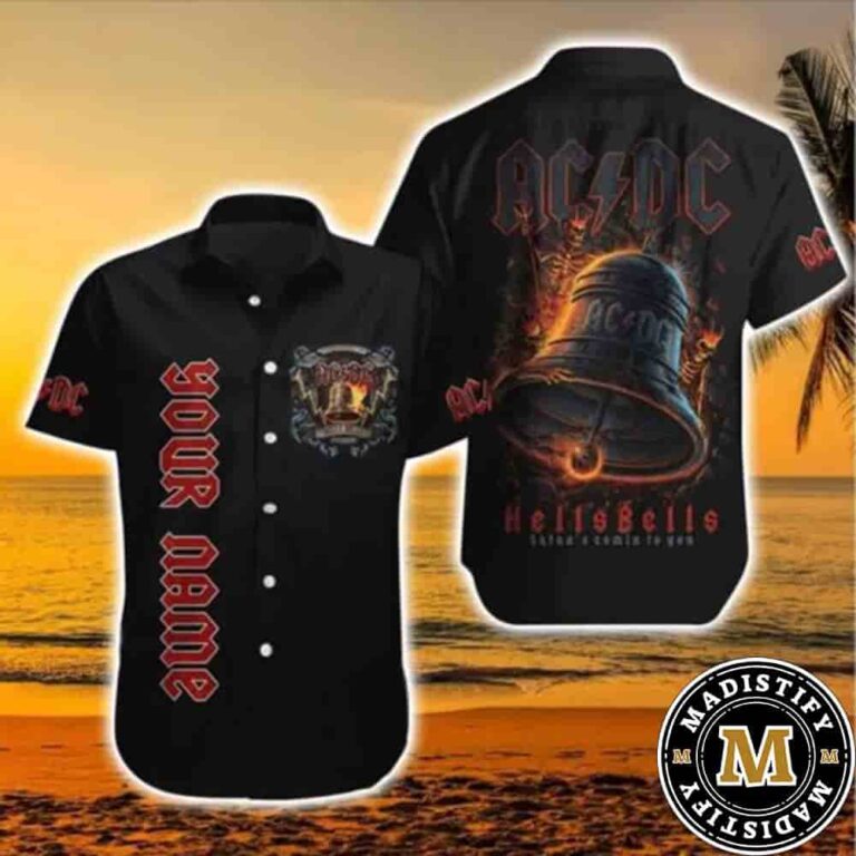 AC DC For Those About To Rock Cannon Blast Merch 2025 Hawaiian Shirt ...