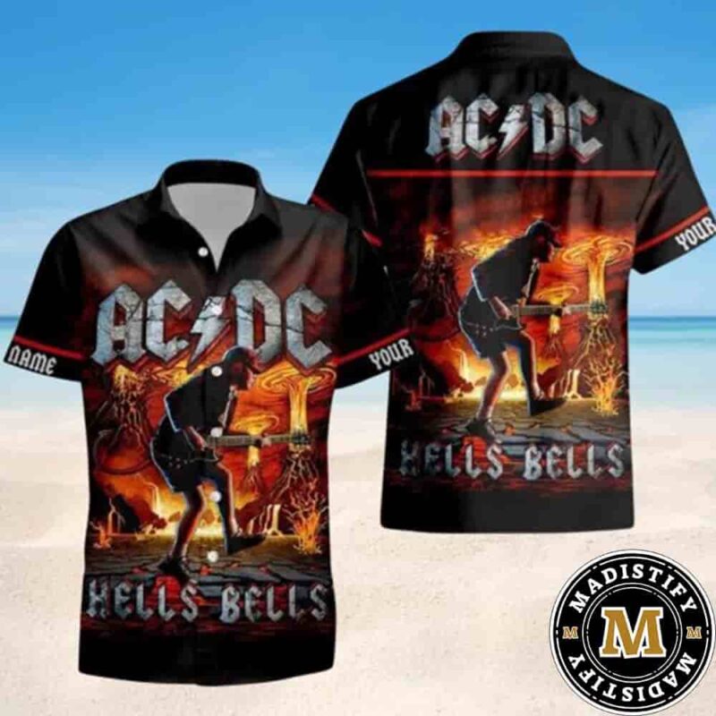 AC DC For Those About To Rock Cannon Blast Merch 2025 Hawaiian Shirt ...