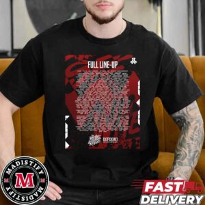 Defqon.1 Festival 2025 Where Legends Rise Full Lineup On June 26-29 At Evenementen Terrein Het Maaiveld Fan Gifts Classic T-Shirt